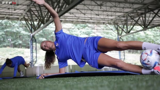 U20 French Women team prepare World Cup in Costa Rica